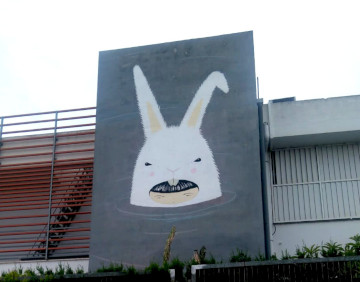 Graffiti CEIP Ponent Maria Quadrado